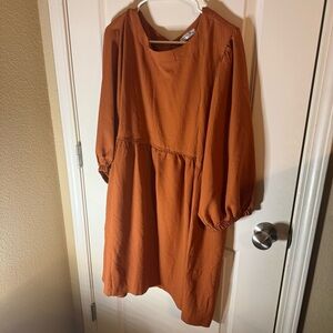 Women’s  Burnt Orange Dress